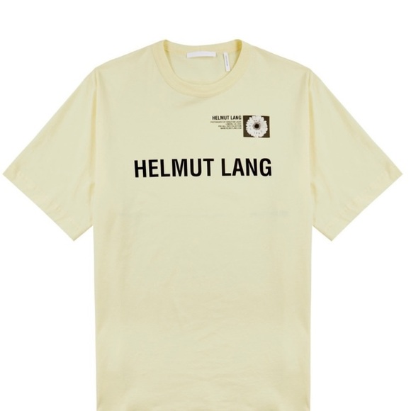 Helmut Lang Other - Helmut Lang Men’s Printed Cotton T-Shirt